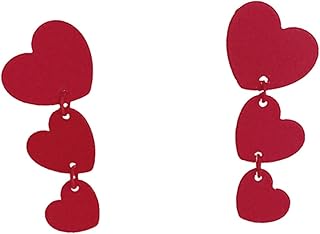 Classic Love Hoop Stud Earrings