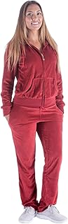 TanBridge Women's Velvet Tracksuit Set