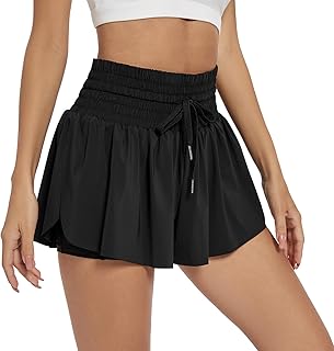 Flowy Athletic Shorts for Women