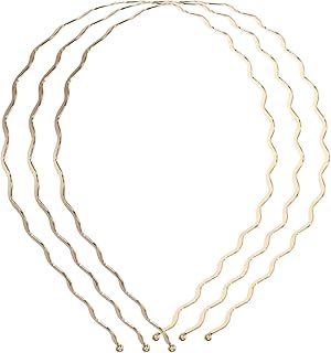 LIFKOME 3pcs Metal Headbands