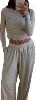 ROAONOCOMO Women Y2K Floral Lounge Set