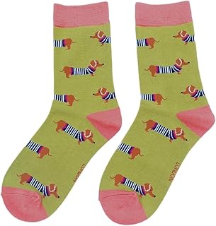 Purple Possum UK® Dachshund Dog Socks Women's Size