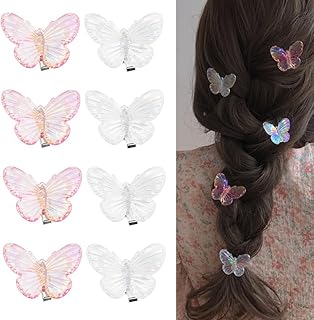 Mini Butterfly Hair Clips 10PCS