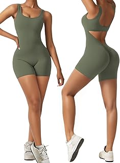 Vertvie Backless Tummy Control Jumpsuit