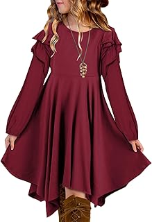 Tween Girl Boho Swing Dress 4-13 Years