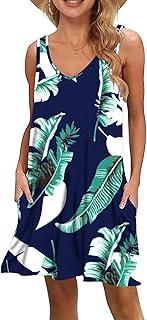 AUSELILY Women's Summer Tank Dress