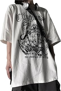 Y2K Gothic Cross Graphic Tee