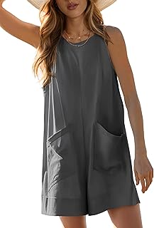 Women's Summer Sleeveless Casual Rompers
